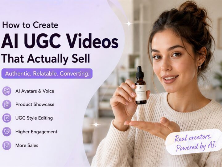 how to create high-converting e-commerce AI UGC videos