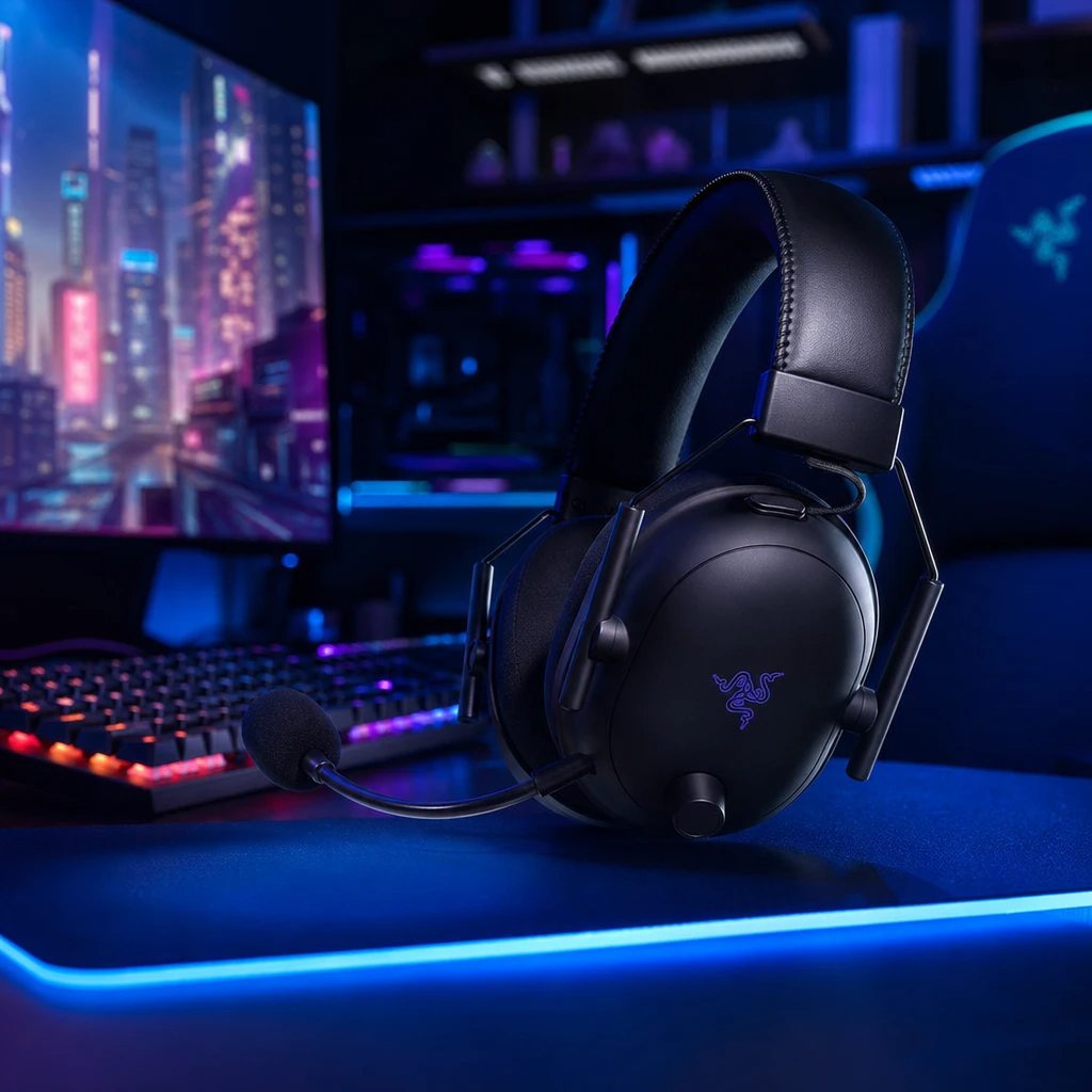 generate-gaming-headset-ads-with-linocut-for-free