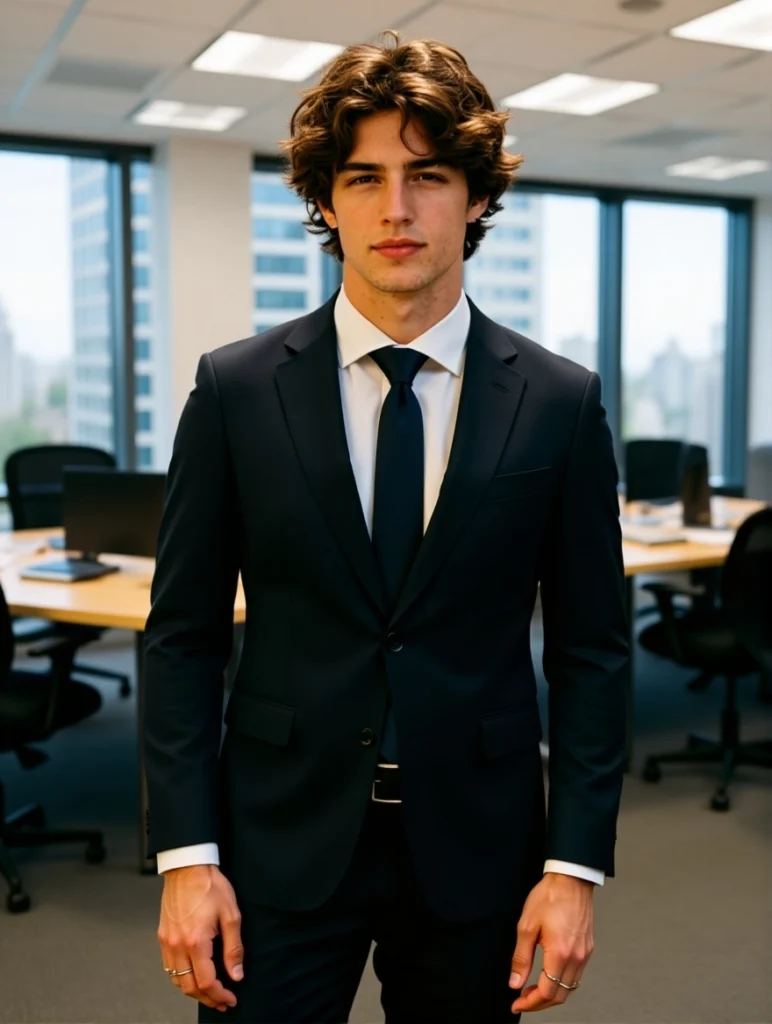 Turn a Casual Portrait into an Editorial Profile Photo visual example